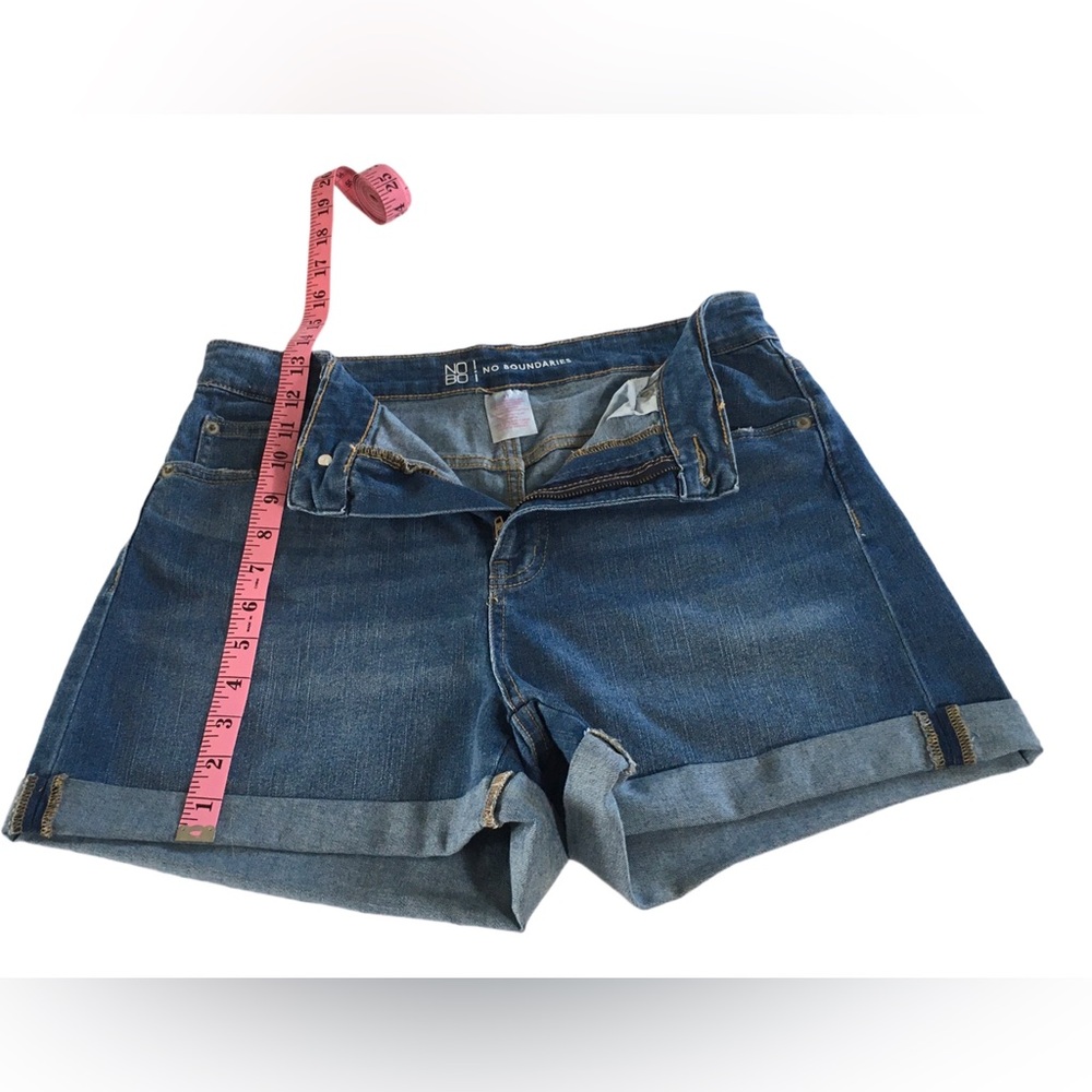 No Boundaries Blue Denim Shorts